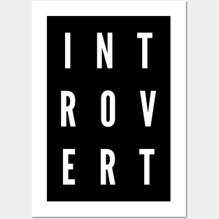 Introvert Posters and Art